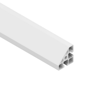MODULAR SOLUTIONS EXTRUDED PROFILE 45MM X 45MM MITER CORNER, CUT TO THE LENGTH OF 1000 MM